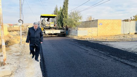 Hacıqabul şəhərində abadlıq və quruculuq işləri davam edir