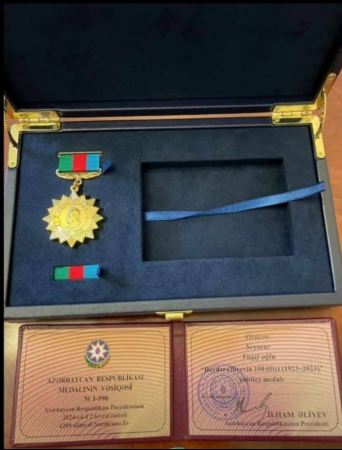 Şərəfli ömür yolu, gözəl icra başçısı Seymur Orucov