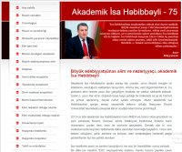 Gənclər Kitabxanasında akademik İsa Həbibbəylinin 75 illik yubileyi ilə əlaqədar silsilə materiallar hazırlanıb