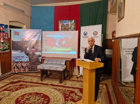 Suraxanıda "Qarabağ müharibəsinin dəhşətləri və Zəfər təqvimi" adlı kitabın təqdimat mərasimi keçirildi