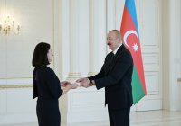 Azərbaycan Prezidenti Fransanın ölkəmizdə yeni təyin olunmuş səfirinin etimadnaməsini qəbul edib 