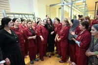 “Azərxalça” ASC-nin Şuşa məscidi üçün hazırladığı növbəti xalçalarının kəsim mərasimi keçirilib